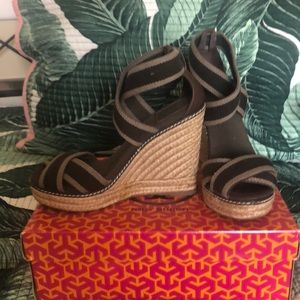 Tory Burch Adonis wedge espadrilles